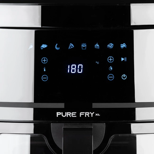 AIR FRYER PURE FRY XL 1700W WITH DIGITAL DISPLAY &amp; 8 PRESET OPERATIONS