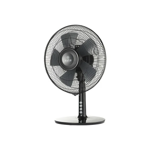 ESTIA ΑΝΕΜΙΣΤΗΡΑΣ ΕΠΙΤΡΑΠΕΖΙΟΣ LEVANTO 30cm 45w ΜΑΥΡΟΣ