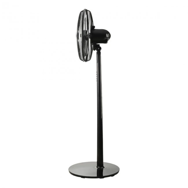 ESTIA ΑΝΕΜΙΣΤΗΡΑΣ ΣΤΑΝΤ ΕΠΙΔΑΠΕΔΙΟΣ LEVANTO 40cm 55w ΜΑΥΡΟΣ ΜΕ ΤΗΛΕΧΕΙΡΙΣΤΗΡΙΟ