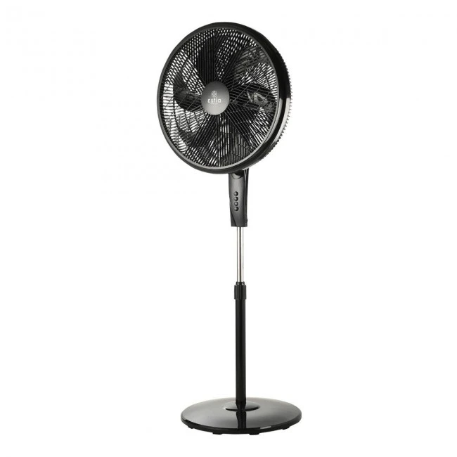 ESTIA ΑΝΕΜΙΣΤΗΡΑΣ ΣΤΑΝΤ ΕΠΙΔΑΠΕΔΙΟΣ AITHER 45cm 75w ΜΑΥΡΟΣ