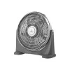 FLOOR FAN HURRIVANE 50cm 90w SILVER
