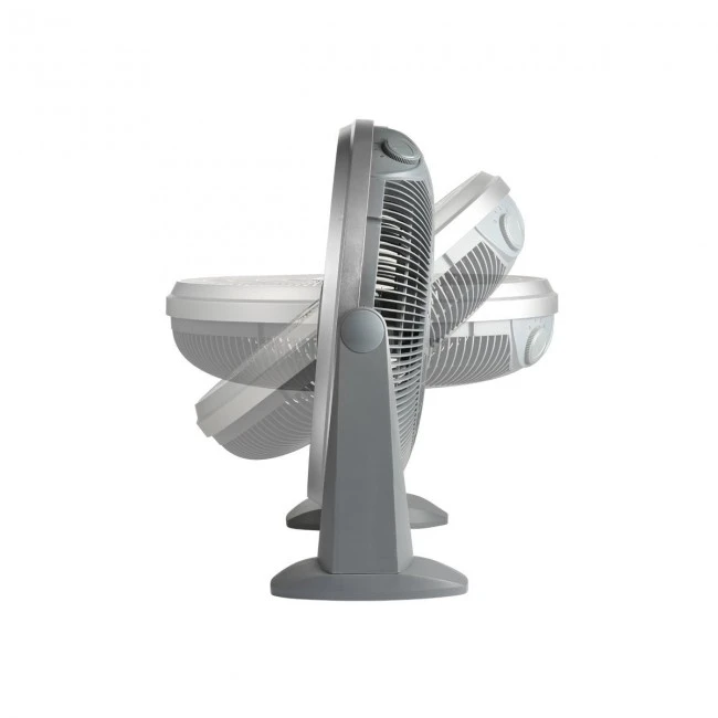 FLOOR FAN HURRIVANE 50cm 90w SILVER