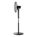 STAND FAN AEROPULSE 40cm 50w WITH HEAVY DUTY ROUND BASE BLACK