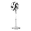 ESTIA ΑΝΕΜΙΣΤΗΡΑΣ ΣΤΑΝΤ ΕΠΙΔΑΠΕΔΙΟΣ AEROPULSE 40cm 50w ΜΕ ΣΤΡΟΓΓYΛΗ ΒΑΣΗ ΒΑΡΕΩΣ ΤΥΠΟΥ ΓΚΡΙ