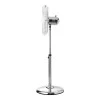 STAND FAN RETROFLOW 40cm 50w METALLIC SILVER