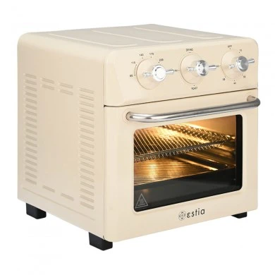 AIR FRYER OVEN RETRO EPOQUE 1400W 12lt WITH 4 COOKING FUNCTIONS