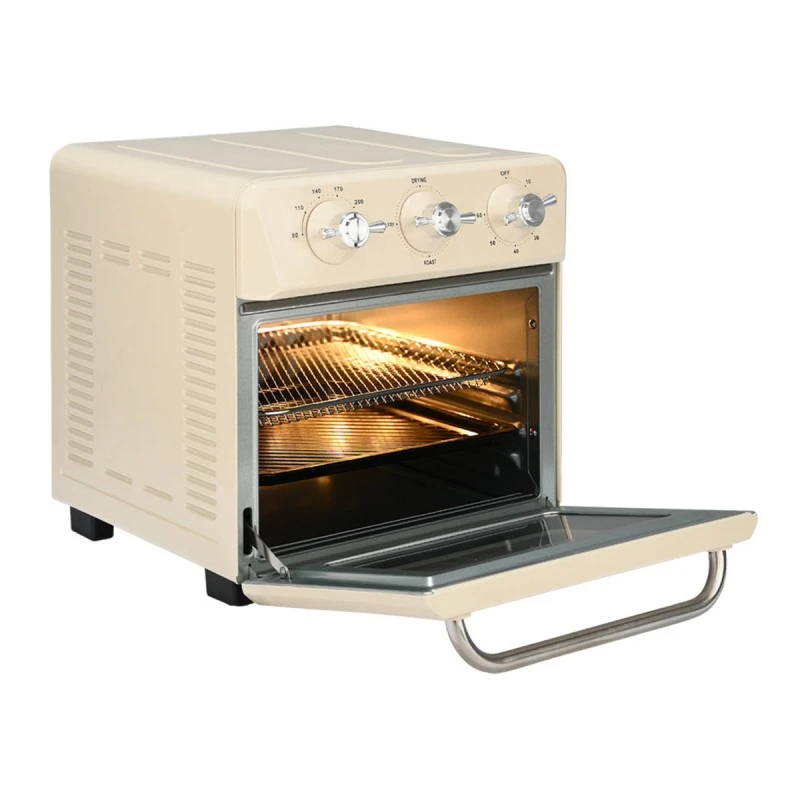 AIR FRYER OVEN RETRO EPOQUE 1400W 12lt WITH 4 COOKING FUNCTIONS