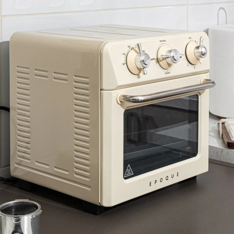 AIR FRYER OVEN RETRO EPOQUE 1400W 12lt WITH 4 COOKING FUNCTIONS