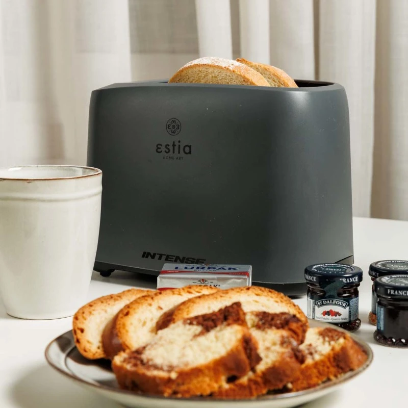 TOASTER INTENSE MISTY 2-SLICE WITH 7 BROWNING 750w MATTE