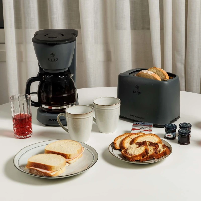 TOASTER INTENSE MISTY 2-SLICE WITH 7 BROWNING 750w MATTE