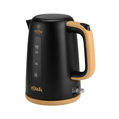 KETTLE OAK PLASTIC 2200W 1.7lt BLACK