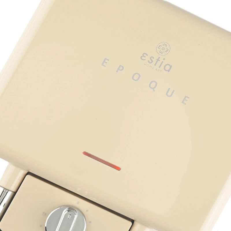 GRILL TOASTER RETRO EPOQUE 2-SLICE 800W WITH NON-STICK DETACHABLE PLATES