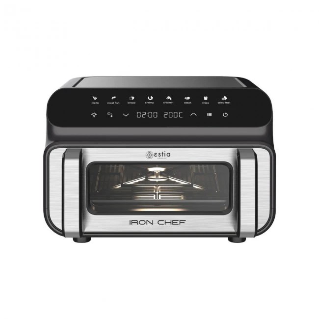 AIR FRYER - OVEN &amp; GRILL IRON CHEF 2000W 10lt WITH 8 PRESET PROGRAMS