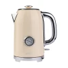 KETTLE RETRO EPOQUE STAINLESS STEEL 2200w 1.7lt CREAM