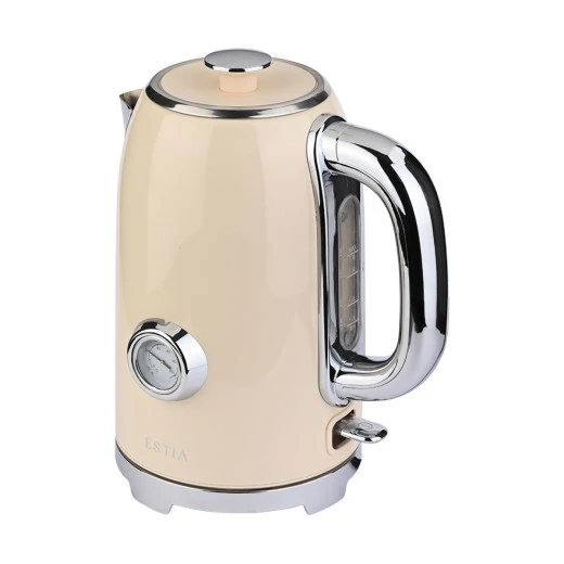 ESTIA ΒΡΑΣΤΗΡΑΣ RETRO EPOQUE ΑΝΟΞΕΙΔΩΤΟΣ 2200w 1.7lt ΚΡΕΜ