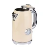 KETTLE RETRO EPOQUE STAINLESS STEEL 2200w 1.7lt CREAM