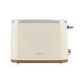 ESTIA ΦΡΥΓΑΝΙΕΡΑ  PURE CREAM 2 ΘΕΣΕΩΝ 800W ΚΡΕΜ