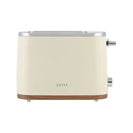 ESTIA ΦΡΥΓΑΝΙΕΡΑ  PURE CREAM 2 ΘΕΣΕΩΝ 800W ΚΡΕΜ