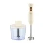 ESTIA ΡΑΒΔΟΜΠΛΕΝΤΕΡ PURE CREAM 600W ΜΕ ΛΕΠΙΔΕΣ ΤΙΤΑΝΙΟΥ &amp; ΔΟΧΕΙΟ 500ml ΚΡΕΜ