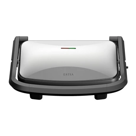 ESTIA ΤΟΣΤΙΕΡΑ INOXSENSE 2 ΘΕΣΕΩΝ 1000W ΜΕ ΑΝΤΙΚΟΛΛΗΤΙΚΕΣ ΠΛΑΚΕΣ