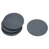 COVERS ROUND SLATE 10cm SET OF 4 pcs.