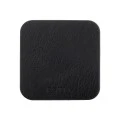 COVERS ALLURE PVC 10X10CM BLACK SET OF 4 PCS.