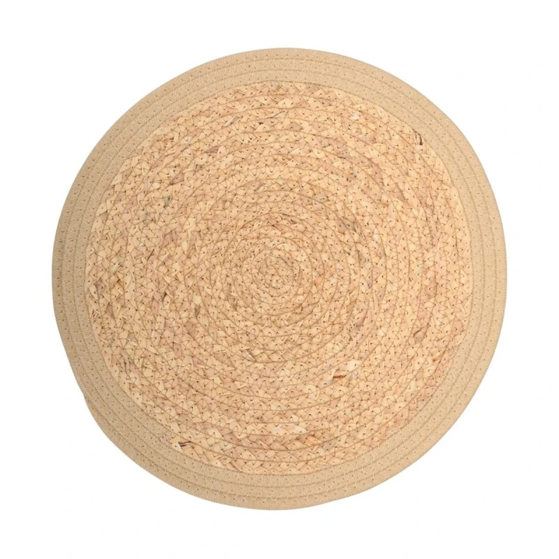 PLACEMAT HAVEN HYACINTHUS Φ38CM WITH BEIGE OUTLINE