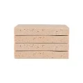 COASTERS TRAVERTINE 10x10cm SET OF 4PCS.