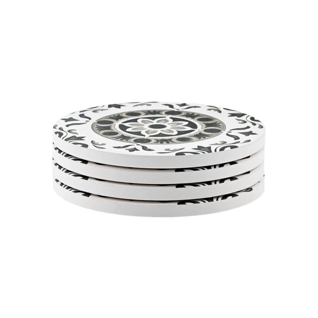 ESTIA ΣΟΥΒΕΡ HERITAGE GREEN ΚΕΡΑΜΙΚΟ Φ10.3cm ΣΕΤ 4 ΤΕΜ