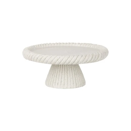ESTIA ΒΑΣΗ ΣΕΡΒΙΡΙΣΜΑΤΟΣ NYRA 21.3x9.5cm IVORY