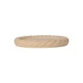 ESTIA ΔΙΣΚΟΣ CLAYRA ΚΕΡΑΜΙΚΟΣ RIB 15.7x15.7x2cm IVORY