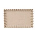 ESTIA ΔΙΣΚΟΣ ΟΡΘΟΓΩΝΙΟΣ NYRA RIB 28.4x18.3x3cm IVORY