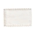 ESTIA ΔΙΣΚΟΣ ΟΡΘΩΓΩΝΙΟΣ NYRA ΜΕ ΕΦΕ ΜΑΡΜΑΡΟΥ 28x18x3cm IVORY