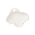ESTIA ΔΙΣΚΟΣ CLAYRA CLOUDY ΚΕΡΑΜΙΚΟΣ 16.8x14.5x4.5cm ΛΕΥΚΟΣ