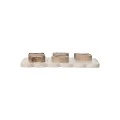 ESTIA ΔΙΑΚΟΣΜΗΤΙΚΗ ΤΡΙΛΙΖΑ XO NYRA 22.6x22.6x3cm