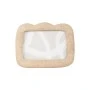 ESTIA ΚΟΡΝΙΖΑ NYRA ΜΕ ΑΚΑΝΟΝΙΣΤΟ ΠΛΑΙΣΙΟ 4.5x1.5x18.5cm IVORY
