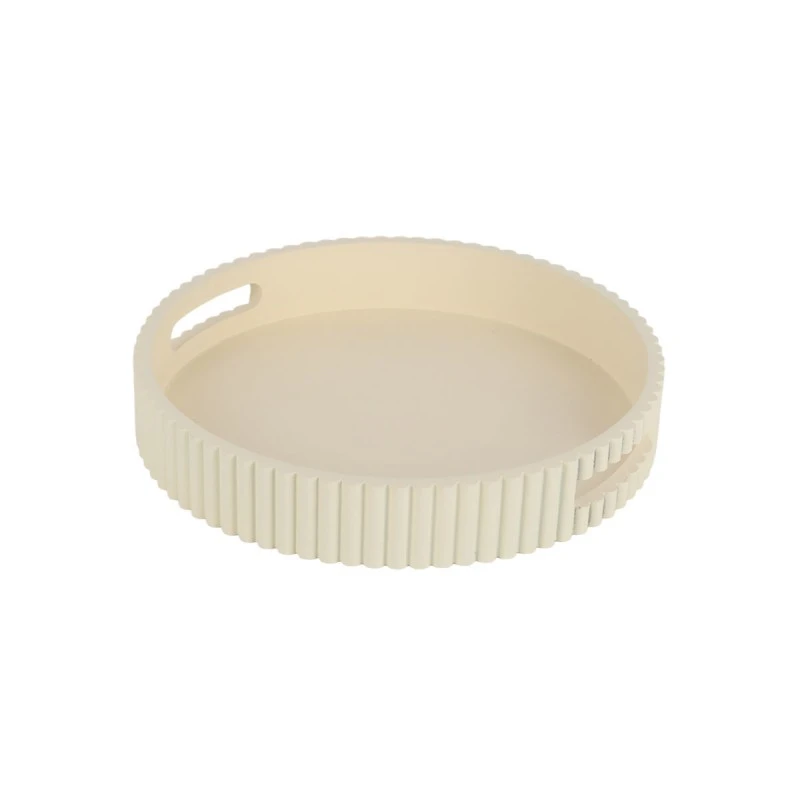 ESTIA ΞΥΛΙΝΟΣ ΔΙΣΚΟΣ ΣΕΡΒΙΡΙΣΜΑΤΟΣ FIBRA BUTTER YELLOW 30cm