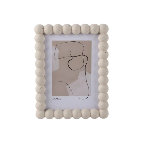 ESTIA ΚΟΡΝΙΖΑ FIBRA ΜΕ ΞΥΛΙΝΟ ΠΛΑΙΣΙΟ ΜΠΕΖ 15.8x2.5x20.4cm