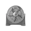 FLOOR FAN HURRIVANE 50cm 90w SILVER