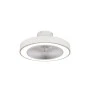 CEILING FAN HALO FLOW 50cm 15W WITH CCT LED LIGHT 45W  &amp; REMOTE CONTROL WHITE