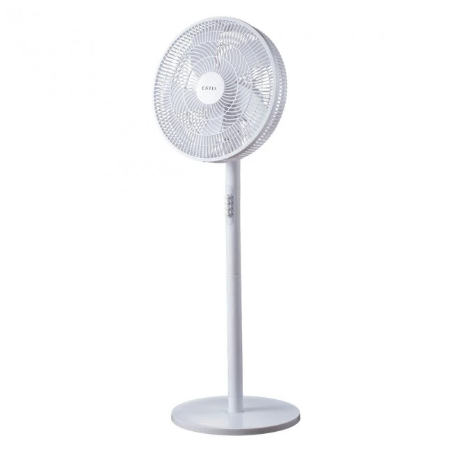 ESTIA ΑΝΕΜΙΣΤΗΡΑΣ ΣΤΑΝΤ ΕΠΙΔΑΠΕΔΙΟΣ AURAFLOW 40cm 50w ΛΕΥΚΟΣ