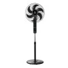 ESTIA ΑΝΕΜΙΣΤΗΡΑΣ ΣΤΑΝΤ ΕΠΙΔΑΠΕΔΙΟΣ BOW 40cm 60w ΜΑΥΡΟΣ