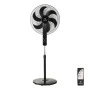ESTIA ΑΝΕΜΙΣΤΗΡΑΣ ΣΤΑΝΤ ΕΠΙΔΑΠΕΔΙΟΣ BOW 45cm 75w ΜΑΥΡΟΣ ΜΕ ΤΗΛΕΧΕΙΡΙΣΤΗΡΙΟ
