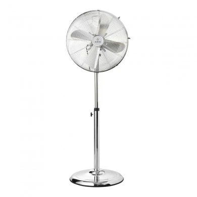 STAND FAN RETROFLOW 40cm 50w METALLIC SILVER