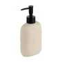 SOAP DISPENSER GRAIN CERAMIC 280ml 8.5x4.5x18cm