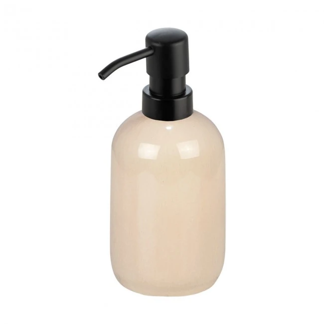 SOAP DISPENSER SATIN CERAMIC 360ml 7.5x13cm