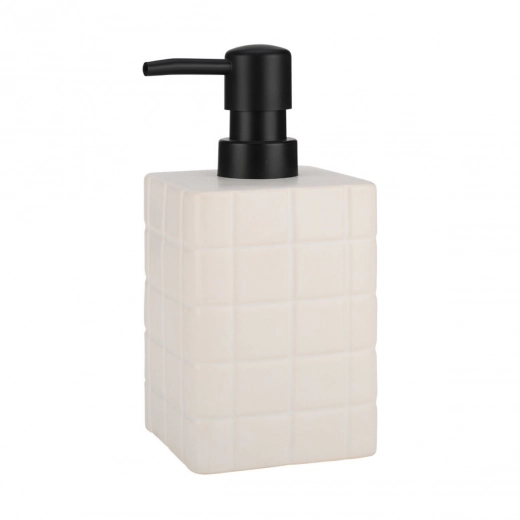 ESTIA ΑΝΤΛΙΑ ΣΑΠΟΥΝΙΟΥ TILES ΚΕΡΑΜΙΚΗ 450ml 7.5x15cm ΛΕΥΚΗ