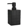 SOAP DISPENSER TILES CERAMIC 450ml 7.5x15cm BLACK