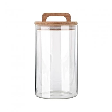 STORAGE CONTAINER ALLURE GLASS 1000ml 10x10x19cm