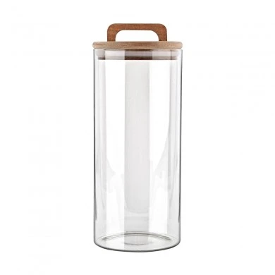 STORAGE CONTAINER ALLURE GLASS 1300ml 10x10x22cm
